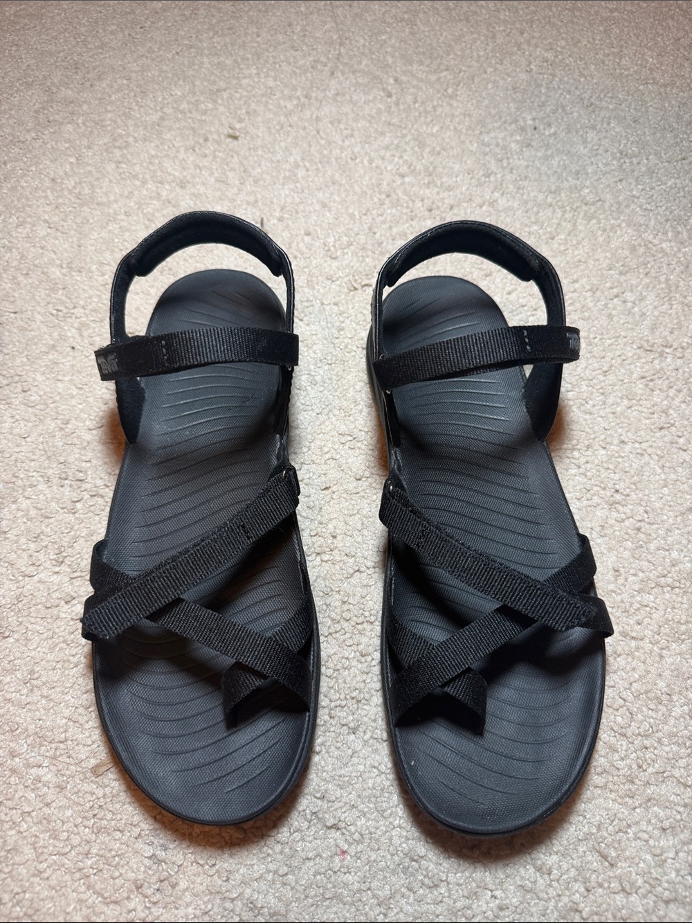 Teva Women's Black TirraTraveler Slingback Sandal